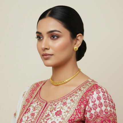 Hasli Set Gold Look With Tops